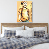 Stretched Canvas Print Leinwanddruck (Insitu (Schlafzimmer))