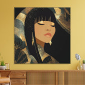 Stretched Canvas Print Leinwanddruck (Insitu (Wohnzimmer))