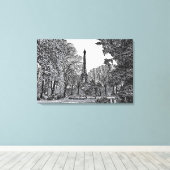 Stretched Canvas Print Leinwanddruck (Insitu (Holzboden))