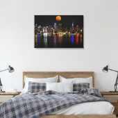 Stretched Canvas Print Leinwanddruck (Insitu (Schlafzimmer))
