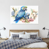 Stretched Canvas Print Leinwanddruck (Insitu (Schlafzimmer))