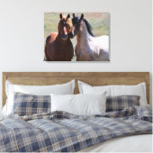 Stretched Canvas Print Leinwanddruck (Insitu (Schlafzimmer))