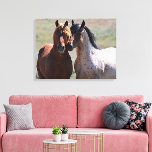 Stretched Canvas Print Leinwanddruck (Insitu (Wohnzimmer))