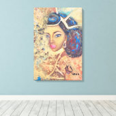 Stretched Canvas Print Leinwanddruck (Insitu (Holzboden))