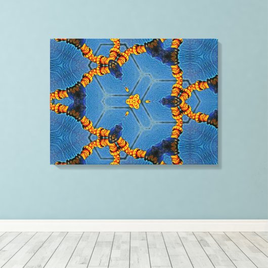 Stretched Canvas Print Leinwanddruck (Insitu (Holzboden))