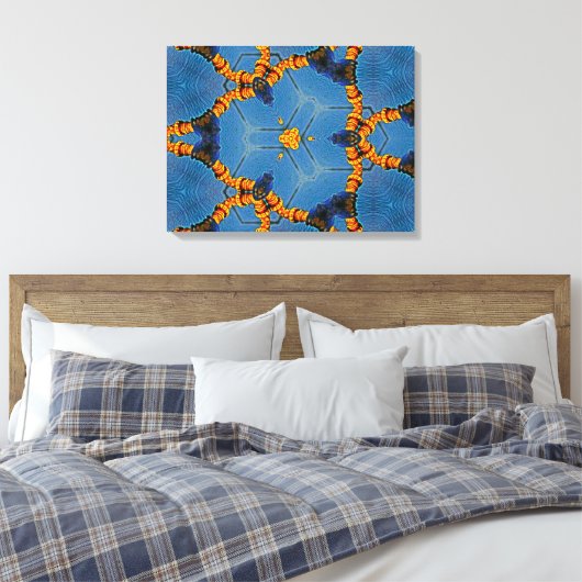 Stretched Canvas Print Leinwanddruck (Insitu (Schlafzimmer))