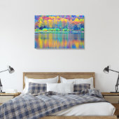 Stretched Canvas Print Leinwanddruck (Insitu (Schlafzimmer))