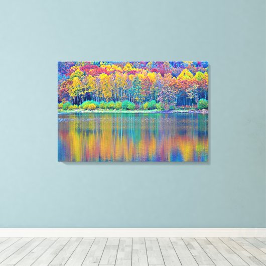 Stretched Canvas Print Leinwanddruck (Insitu (Holzboden))