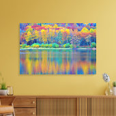 Stretched Canvas Print Leinwanddruck (Insitu (Wohnzimmer))