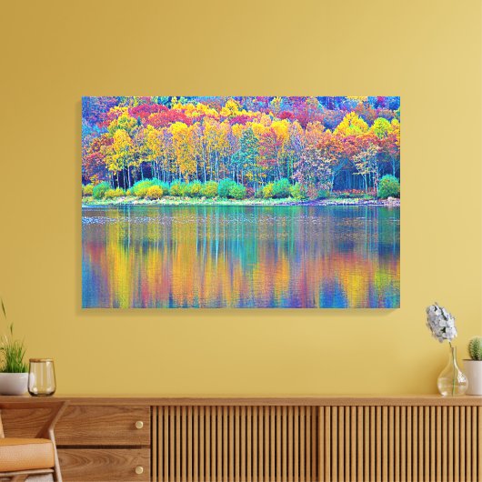 Stretched Canvas Print Leinwanddruck (Insitu (Wohnzimmer))