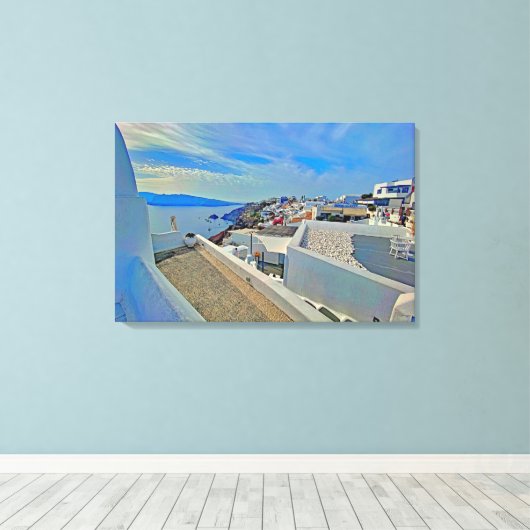 Stretched Canvas Print Leinwanddruck (Insitu (Holzboden))