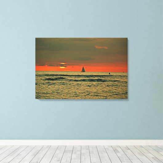 Stretched Canvas Print Leinwanddruck (Insitu (Holzboden))