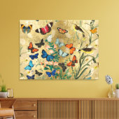 Stretched Canvas Print Leinwanddruck (Insitu (Wohnzimmer))