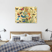 Stretched Canvas Print Leinwanddruck (Insitu (Schlafzimmer))