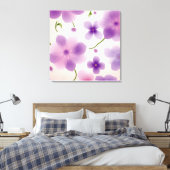 Stretched Canvas Print Leinwanddruck (Insitu (Schlafzimmer))