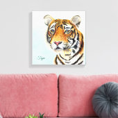 Stretched Canvas Print Leinwanddruck (Insitu (Wohnzimmer))