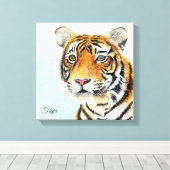 Stretched Canvas Print Leinwanddruck (Insitu (Holzboden))