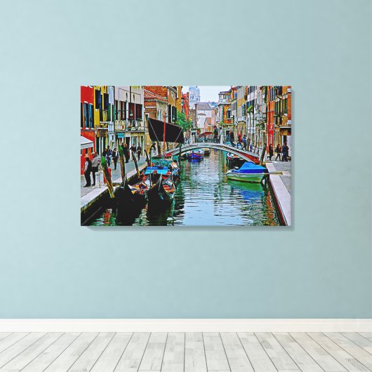 Stretched Canvas Print Leinwanddruck (Insitu (Holzboden))