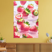 Stretched Canvas Print Leinwanddruck (Insitu (Wohnzimmer))