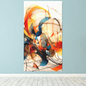 Stretched Canvas Print Leinwanddruck (Insitu (Holzboden))