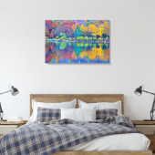 Stretched Canvas Print Leinwanddruck (Insitu (Schlafzimmer))