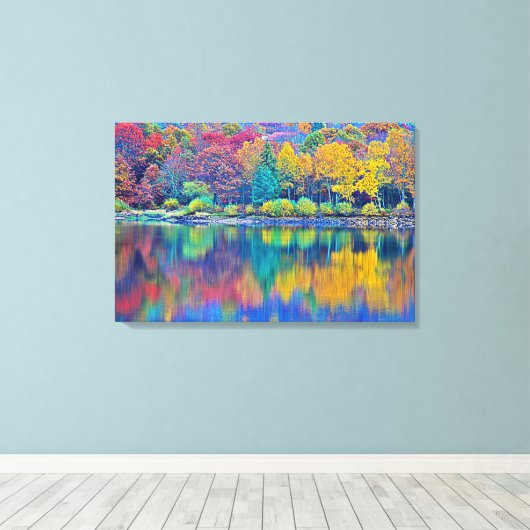 Stretched Canvas Print Leinwanddruck (Insitu (Holzboden))