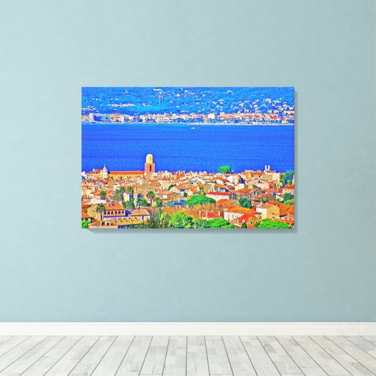 Stretched Canvas Print Leinwanddruck (Insitu (Holzboden))