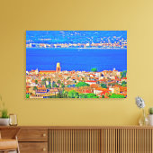 Stretched Canvas Print Leinwanddruck (Insitu (Wohnzimmer))