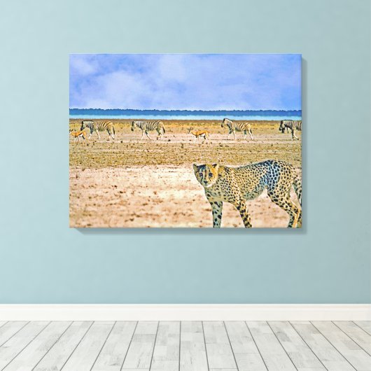 Stretched Canvas Print Leinwanddruck (Insitu (Holzboden))