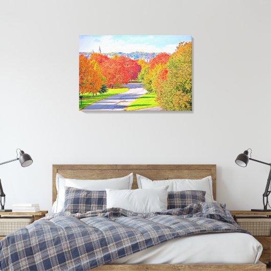 Stretched Canvas Print Leinwanddruck (Insitu (Schlafzimmer))