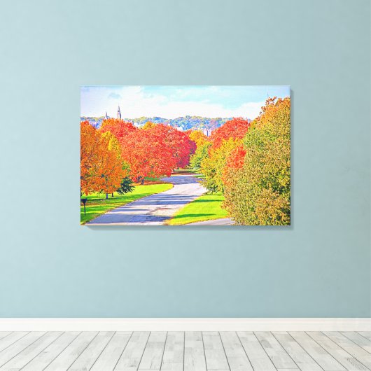 Stretched Canvas Print Leinwanddruck (Insitu (Holzboden))