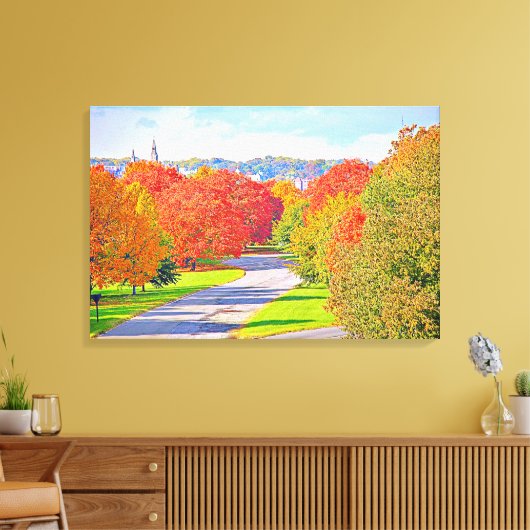 Stretched Canvas Print Leinwanddruck (Insitu (Wohnzimmer))