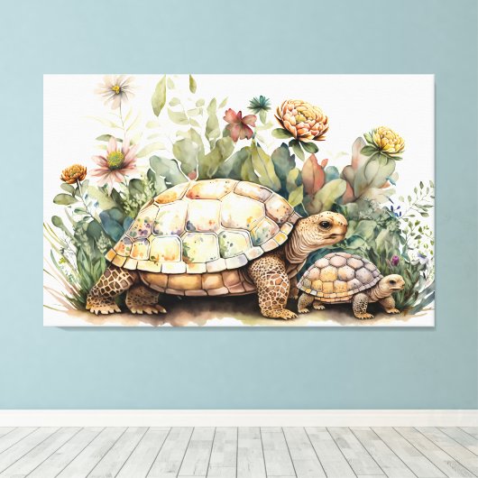 Stretched Canvas Print Leinwanddruck (Insitu (Holzboden))