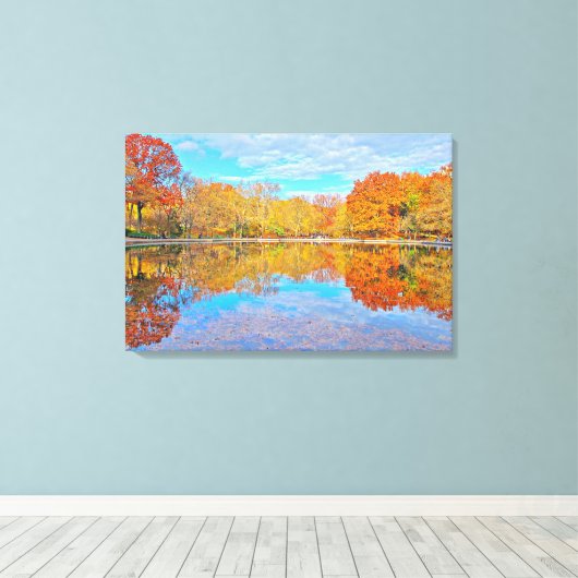 Stretched Canvas Print Leinwanddruck (Insitu (Holzboden))