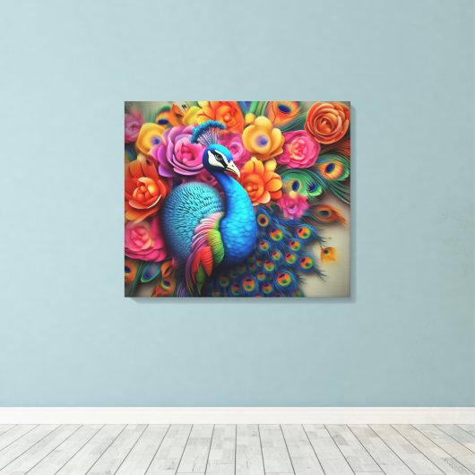 Stretched Canvas Print Leinwanddruck (Insitu (Holzboden))