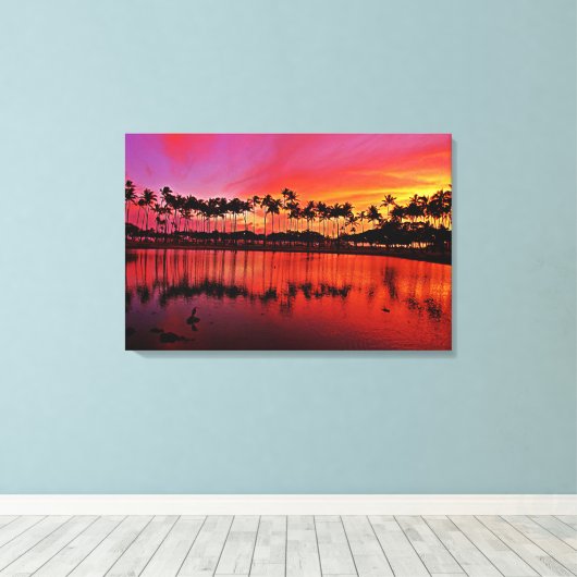 Stretched Canvas Print Leinwanddruck (Insitu (Holzboden))