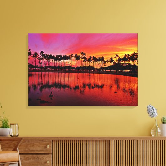 Stretched Canvas Print Leinwanddruck (Insitu (Wohnzimmer))