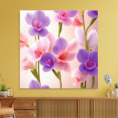 Stretched Canvas Print Leinwanddruck (Insitu (Wohnzimmer))