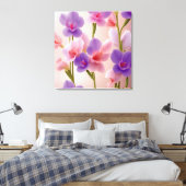 Stretched Canvas Print Leinwanddruck (Insitu (Schlafzimmer))