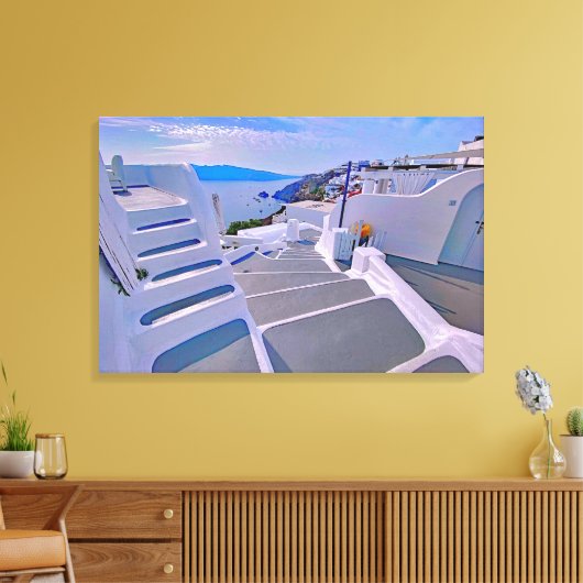 Stretched Canvas Print Leinwanddruck (Insitu (Wohnzimmer))