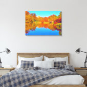 Stretched Canvas Print Leinwanddruck (Insitu (Schlafzimmer))