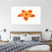 Stretched Canvas Print Leinwanddruck (Insitu (Schlafzimmer))