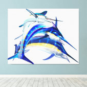 Stretched Canvas Print Leinwanddruck (Insitu (Holzboden))