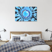 Stretched Canvas Print Leinwanddruck (Insitu (Schlafzimmer))