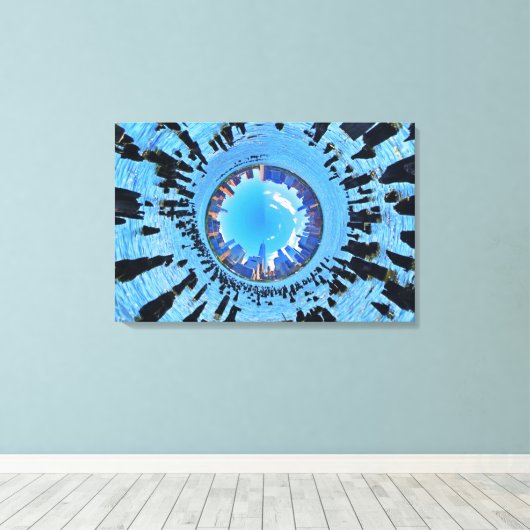 Stretched Canvas Print Leinwanddruck (Insitu (Holzboden))