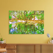 Stretched Canvas Print Leinwanddruck (Insitu (Wohnzimmer))