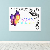 Stretched Canvas Print Leinwanddruck (Insitu (Holzboden))