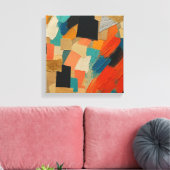 Stretched Canvas Print Leinwanddruck (Insitu (Wohnzimmer))