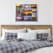 Stretched Canvas Print Leinwanddruck (Insitu (Schlafzimmer))