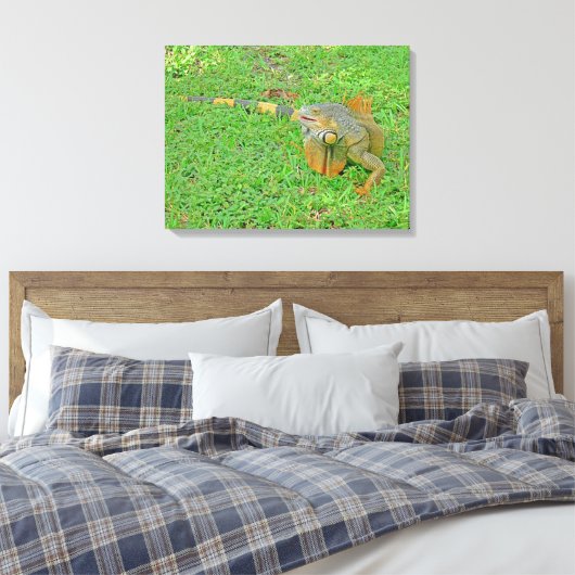 Stretched Canvas Print Leinwanddruck (Insitu (Schlafzimmer))